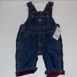 Oshkosh Denim Overalls Sz 3mos